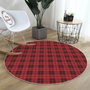 Conceptum Alfombra Woopamuk460 de 100 cm, Rojo y Negro